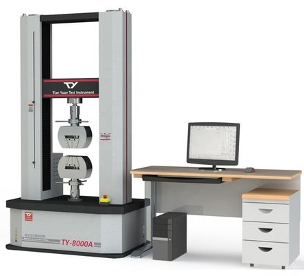 kwaliteit  660mm Universal Compression 300KN Tensile Tester With Fixture fabriek